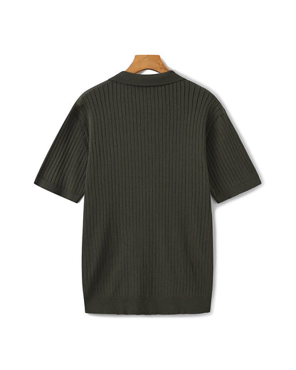 Premium Ribbed Polo